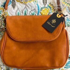 Moda Luxe Brooks Crossbody bag cognac